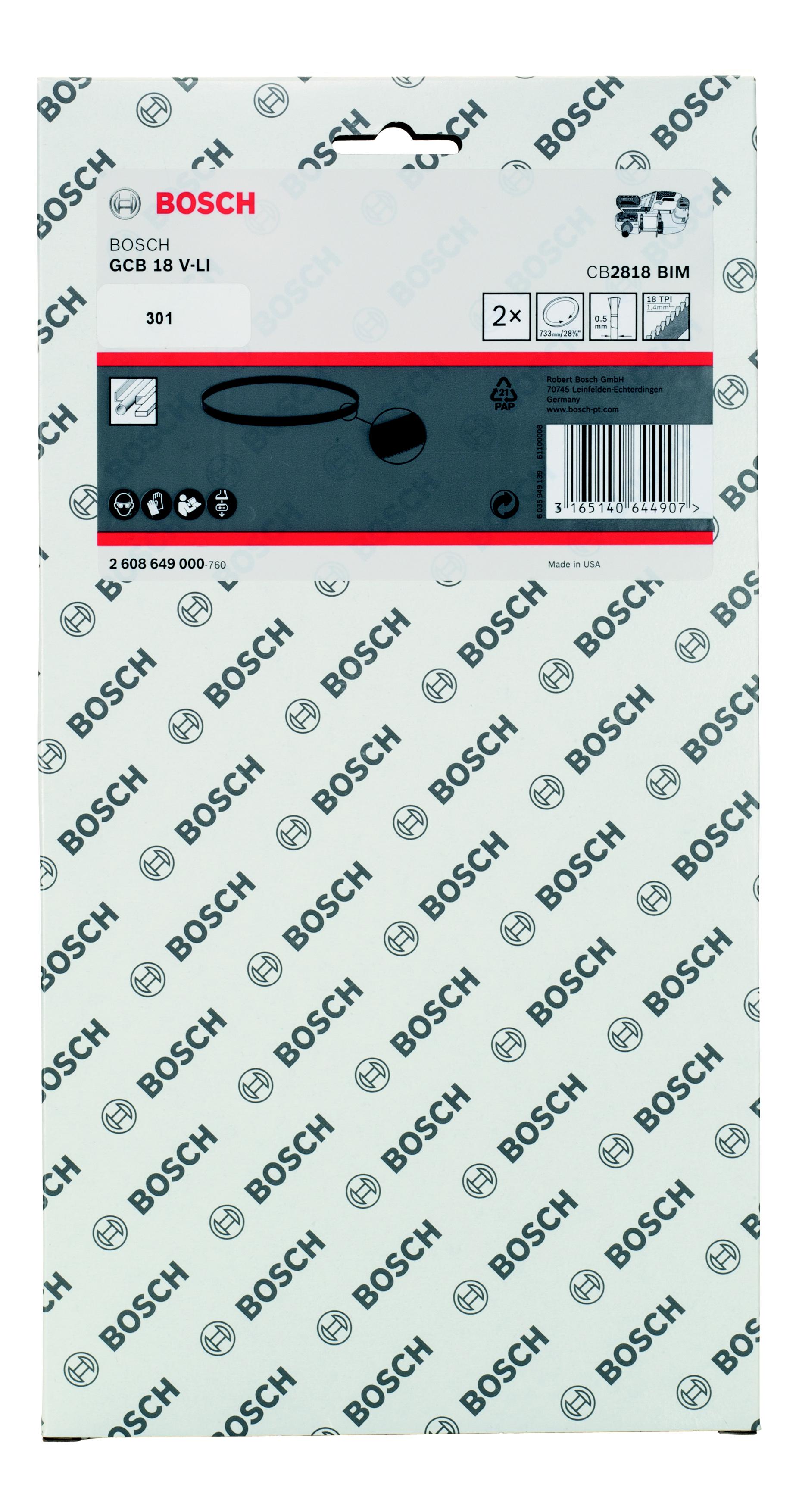 

Лента пильная BOSCH, 733х12.7х0.5мм (2608649000)