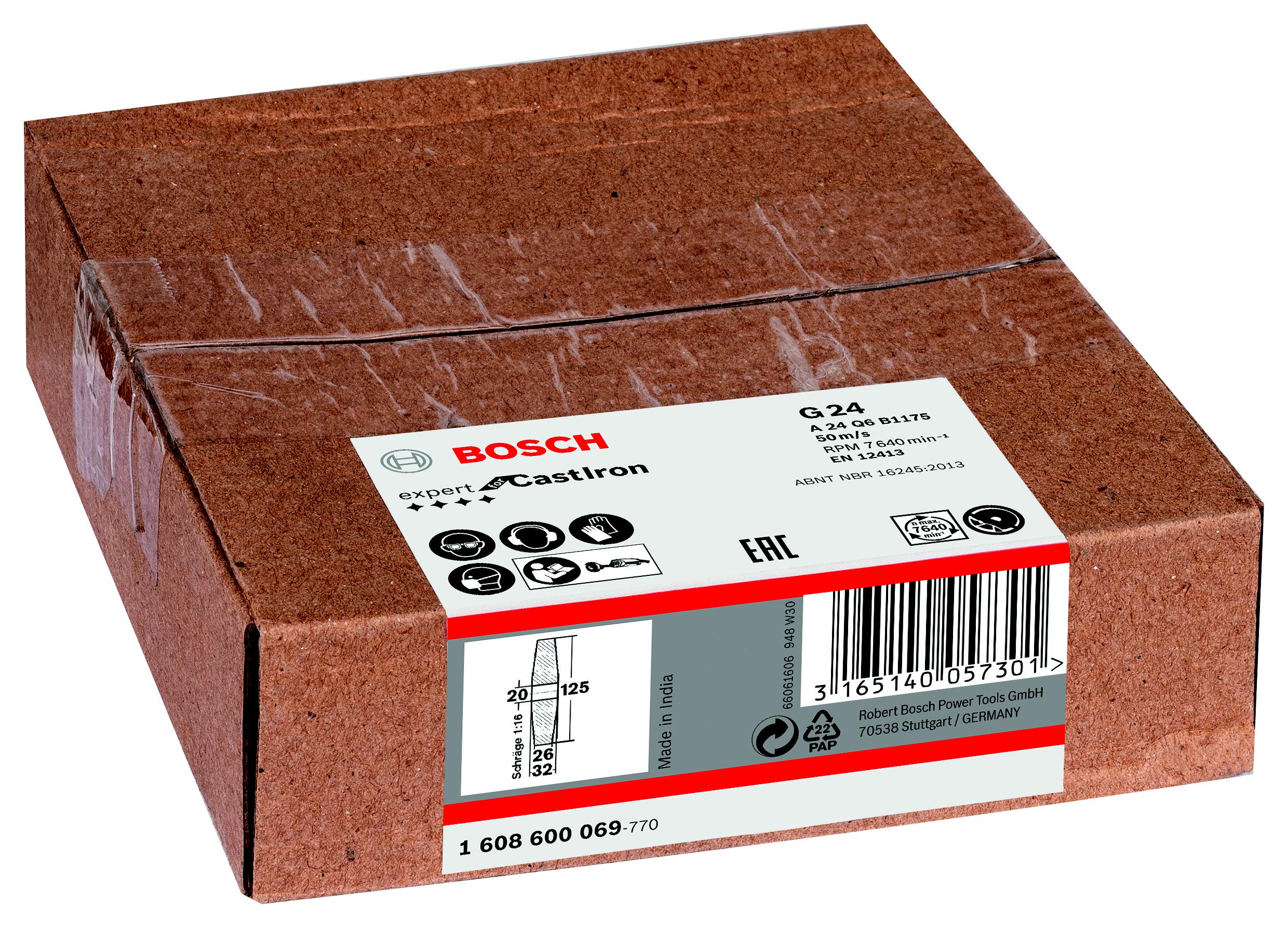 

Круг шлифовальный BOSCH, 1608600069