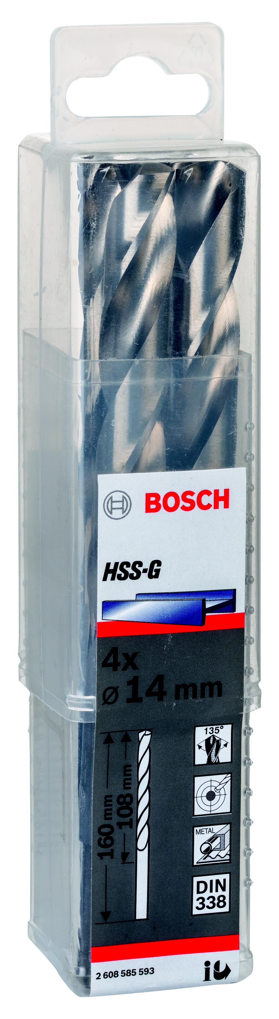 

Сверло по металлу BOSCH, Ф14мм (2608585593)