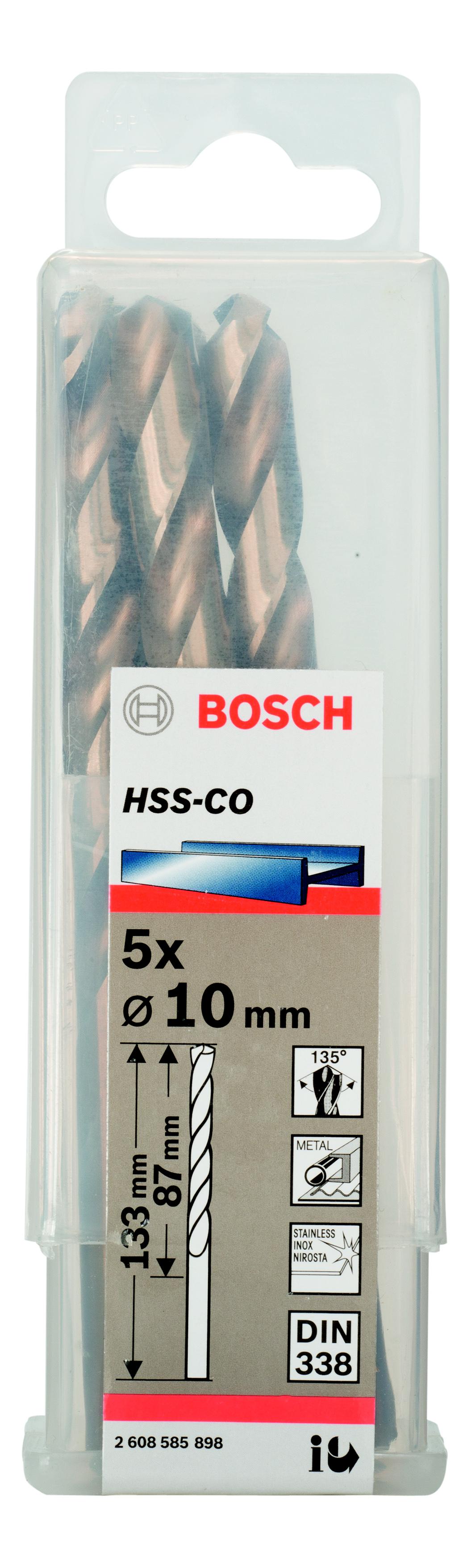 

Сверло по металлу BOSCH, Ф10мм (2608585898)