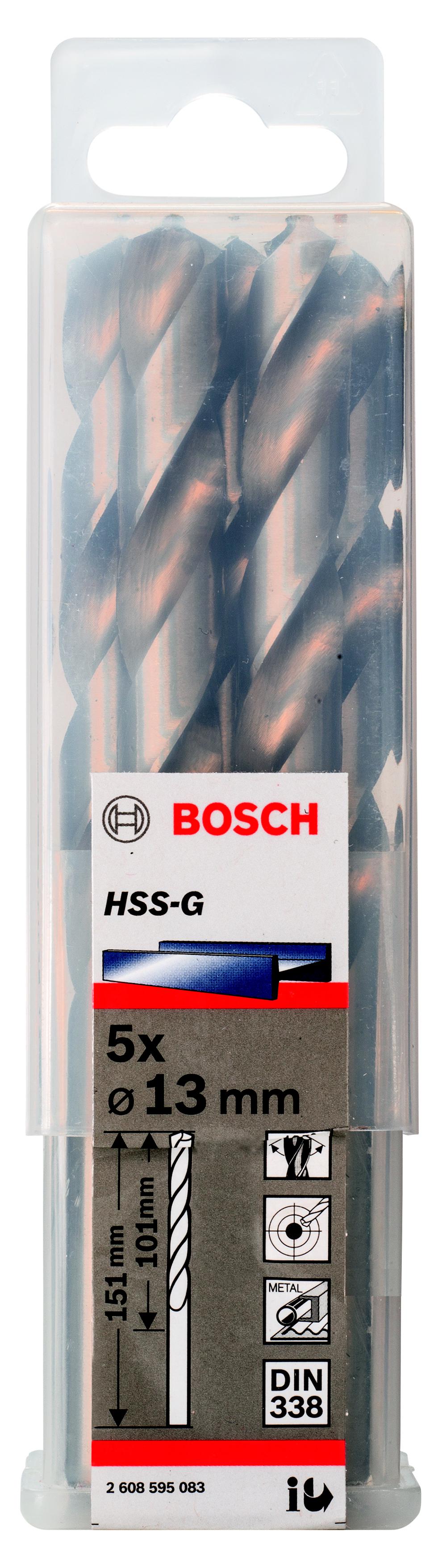 

Сверло по металлу BOSCH, Ф13мм (2608595083)