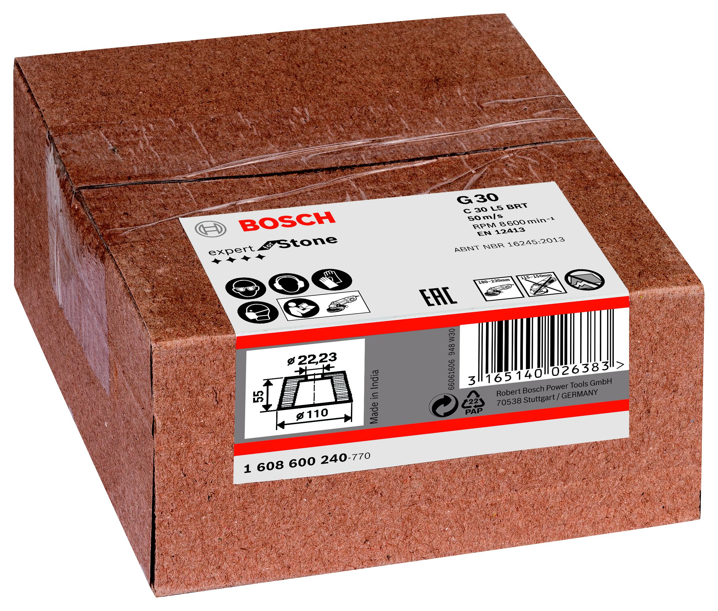 

Круг шлифовальный BOSCH, 1608600240