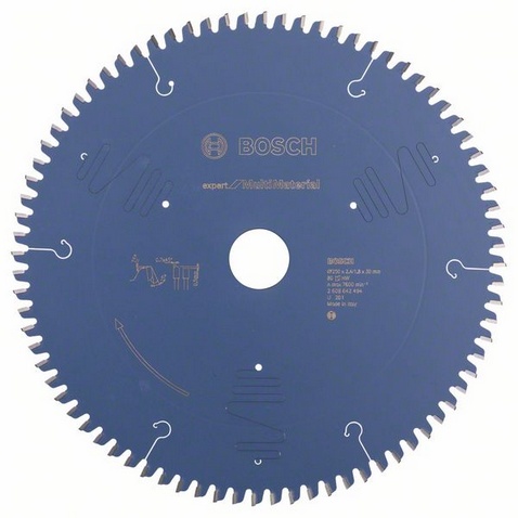 

Диск пильный твердосплавный BOSCH, Ф250х30мм 80зуб. (2608642494)