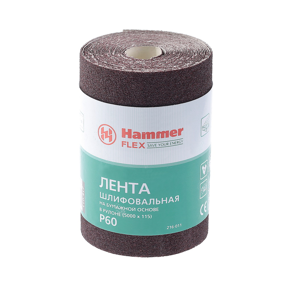 

Лента шлифовальная в рулоне HAMMER, Flex 216-011