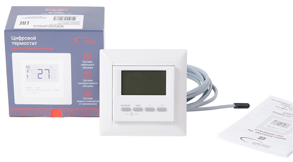 

Терморегулятор SPYHEAT, Белый, NLC-511H белый