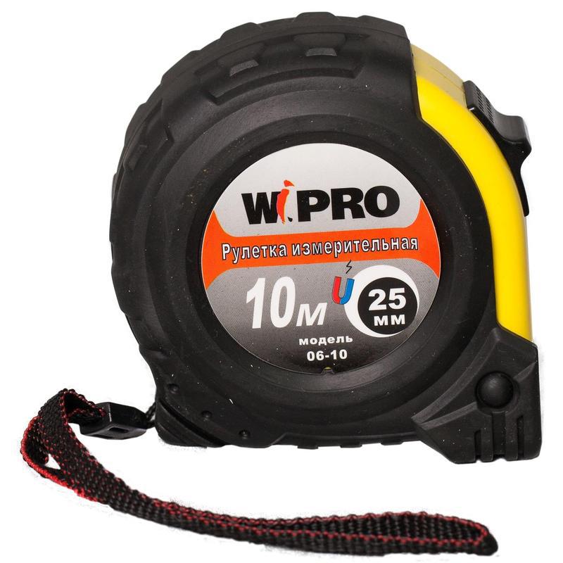 

Рулетка WIPRO, 10м х 25мм (06-10)