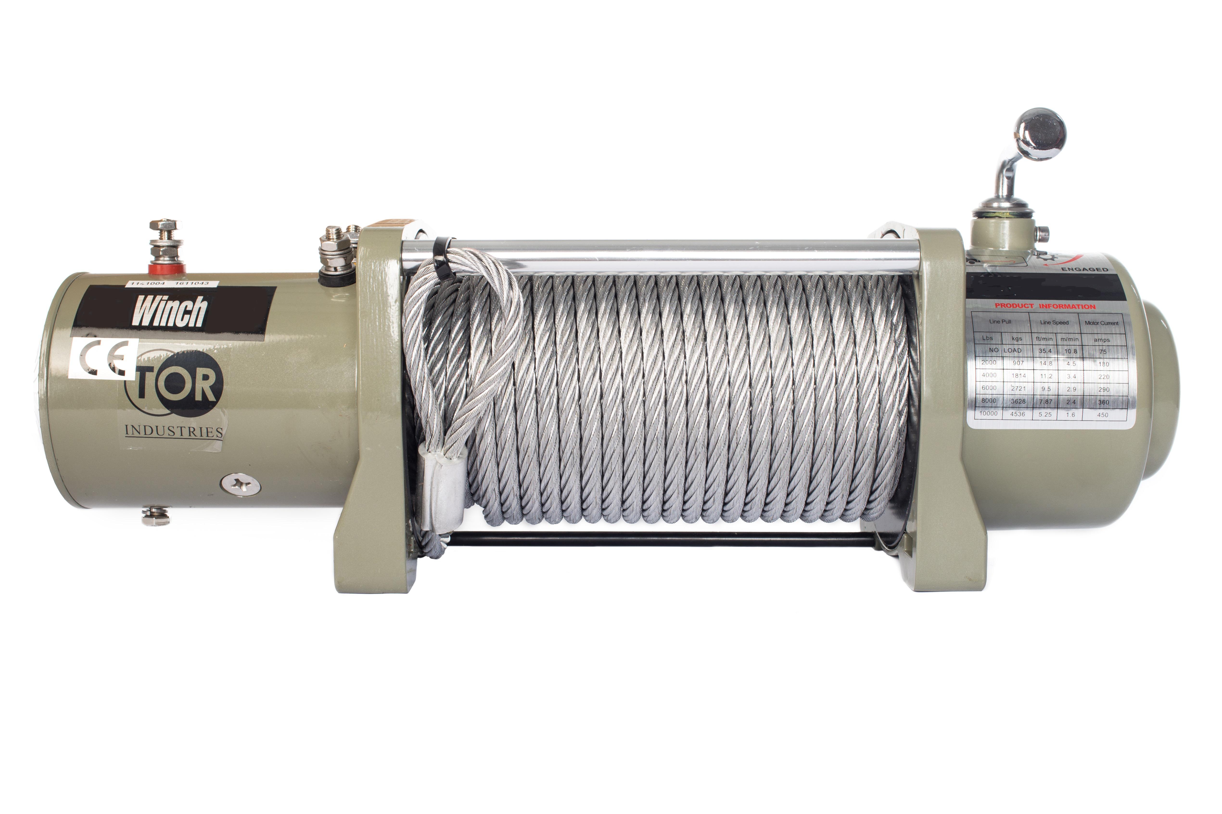 

Лебедка TOR, 12 V S12000