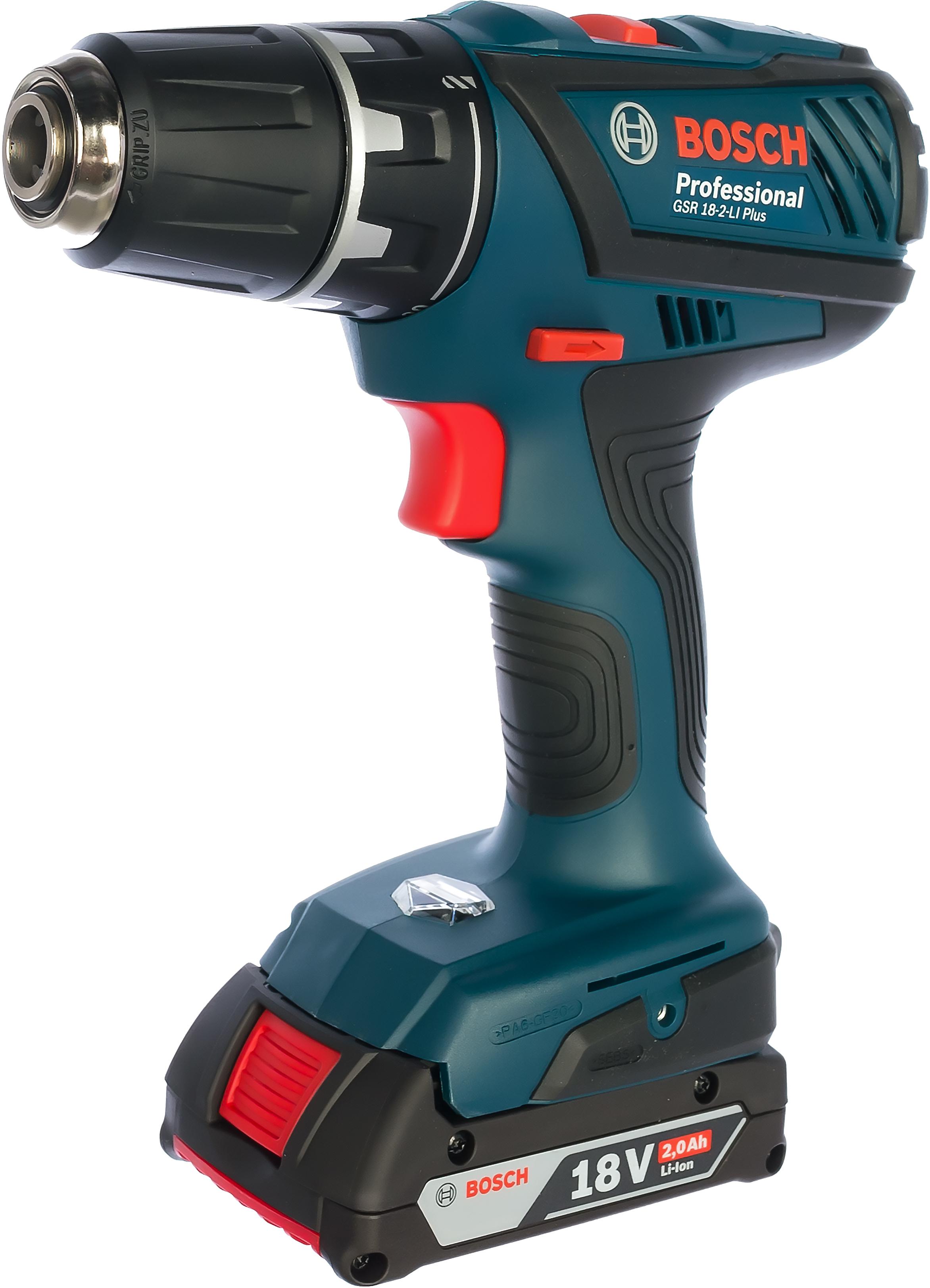 

Дрель аккумуляторная BOSCH, GSR 18-2-Li Plus (06019E6120)