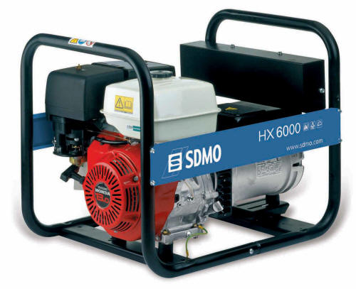 

Бензиновый генератор SDMO, HXC6000C5