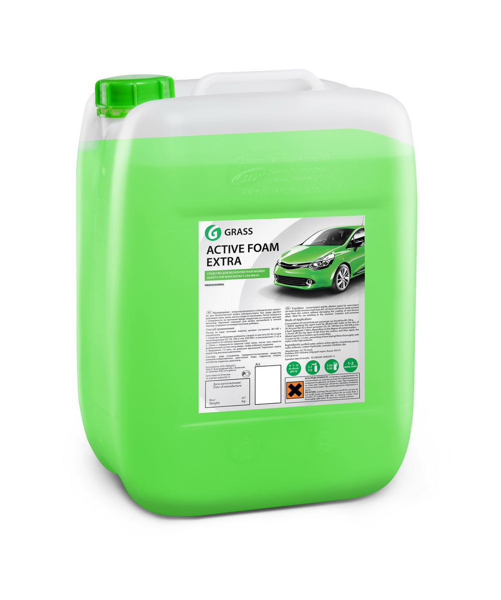 

Автошампунь GRASS, 800021 Active Foam Extra