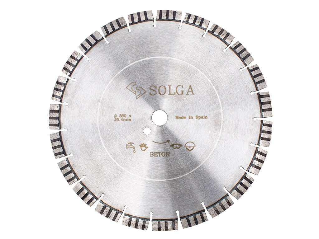 

Круг алмазный SOLGA DIAMANT, (23117350) Ф350х25.4мм по железобетону