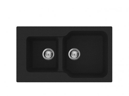 

Мойка кухонная OMOIKIRI, Черный, 4993284 Maru 86-2-BL