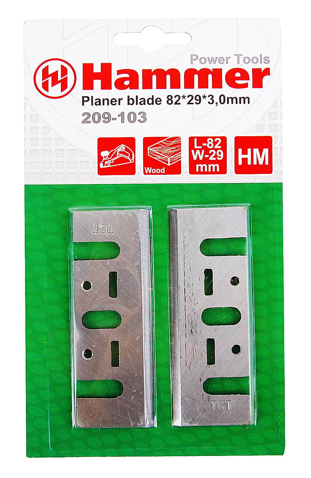 

Ножи для рубанка HAMMER, 82мм (Flex 209-103)