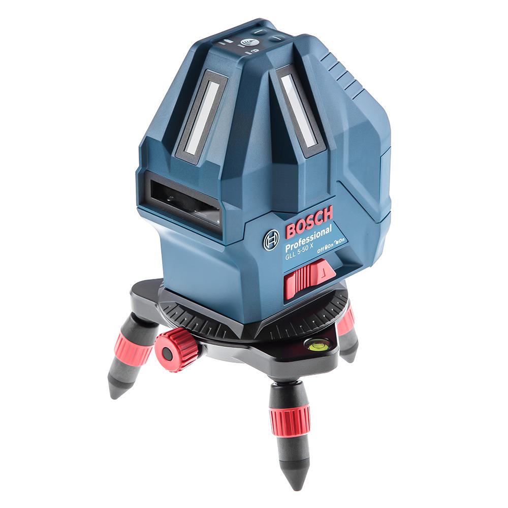 

Уровень лазерный BOSCH, GLL 5-50 + мини штатив (0601063N00)