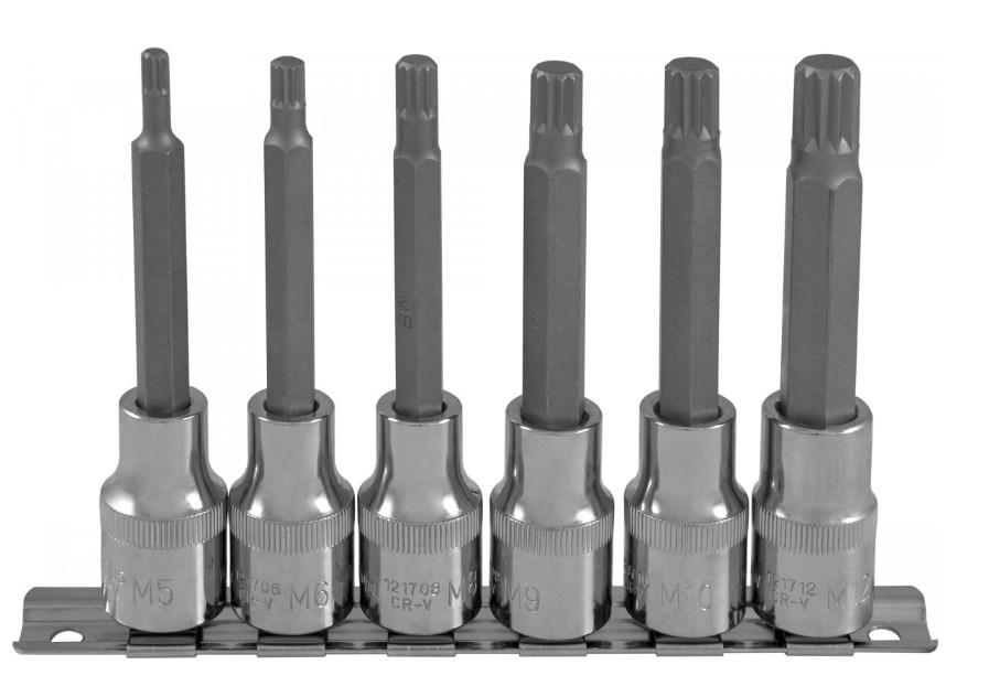 

Набор головок OMBRA, SPLINE M5-M12 1/2'' (921706)