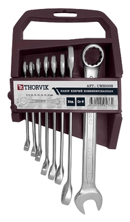 

Ключ гаечный THORVIK, CWS0008 (8 - 19 мм)