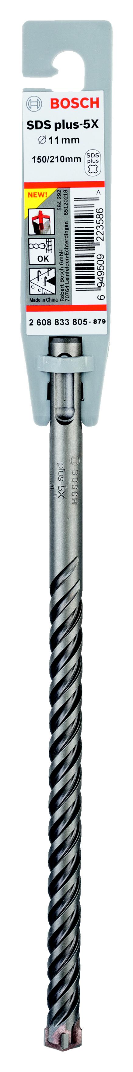 

Бур BOSCH, Ф11х210мм SDS Plus (2608833805)