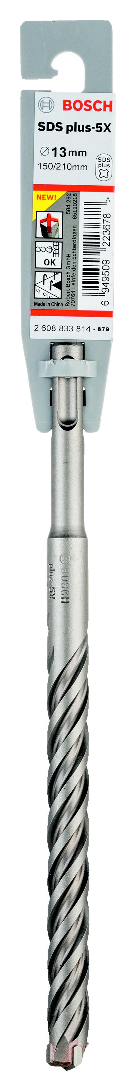 

Бур BOSCH, Ф13х210мм SDS Plus (2608833814)