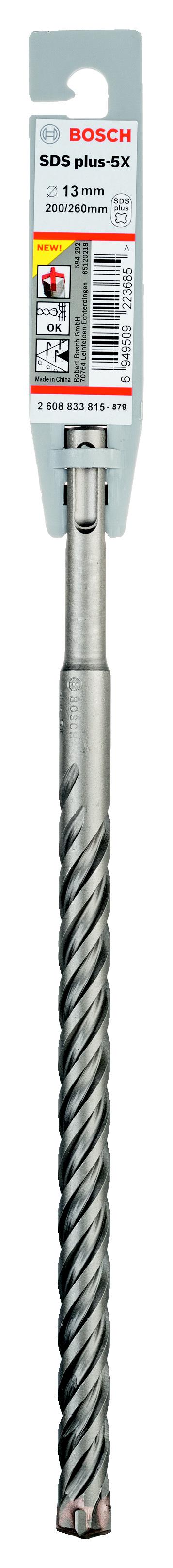 

Бур BOSCH, Ф13х260мм SDS Plus (2608833815)