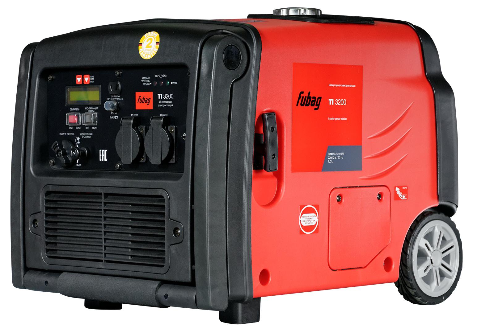 

Бензиновый генератор FUBAG, TI 3200