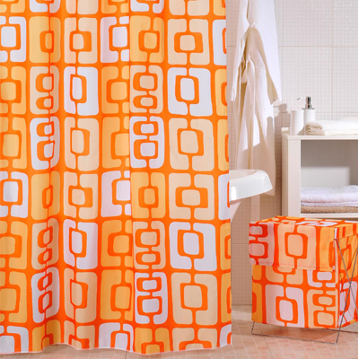 

Штора для ванной комнаты IDDIS, 280P24RI11 Orange toffee 240х200 см