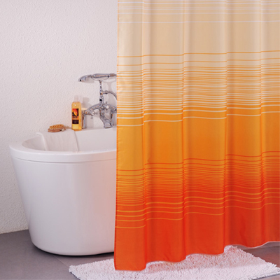 

Штора для ванной комнаты IDDIS, 300P20RI11 Orange Horizon 200х200 см