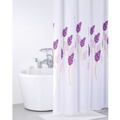 

Штора для ванной комнаты IDDIS, SCID120P Lavender happiness 200х200 см