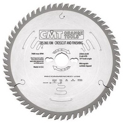 

Диск пильный твердосплавный CMT, Ф250х30мм 60зуб. (285.060.10M)