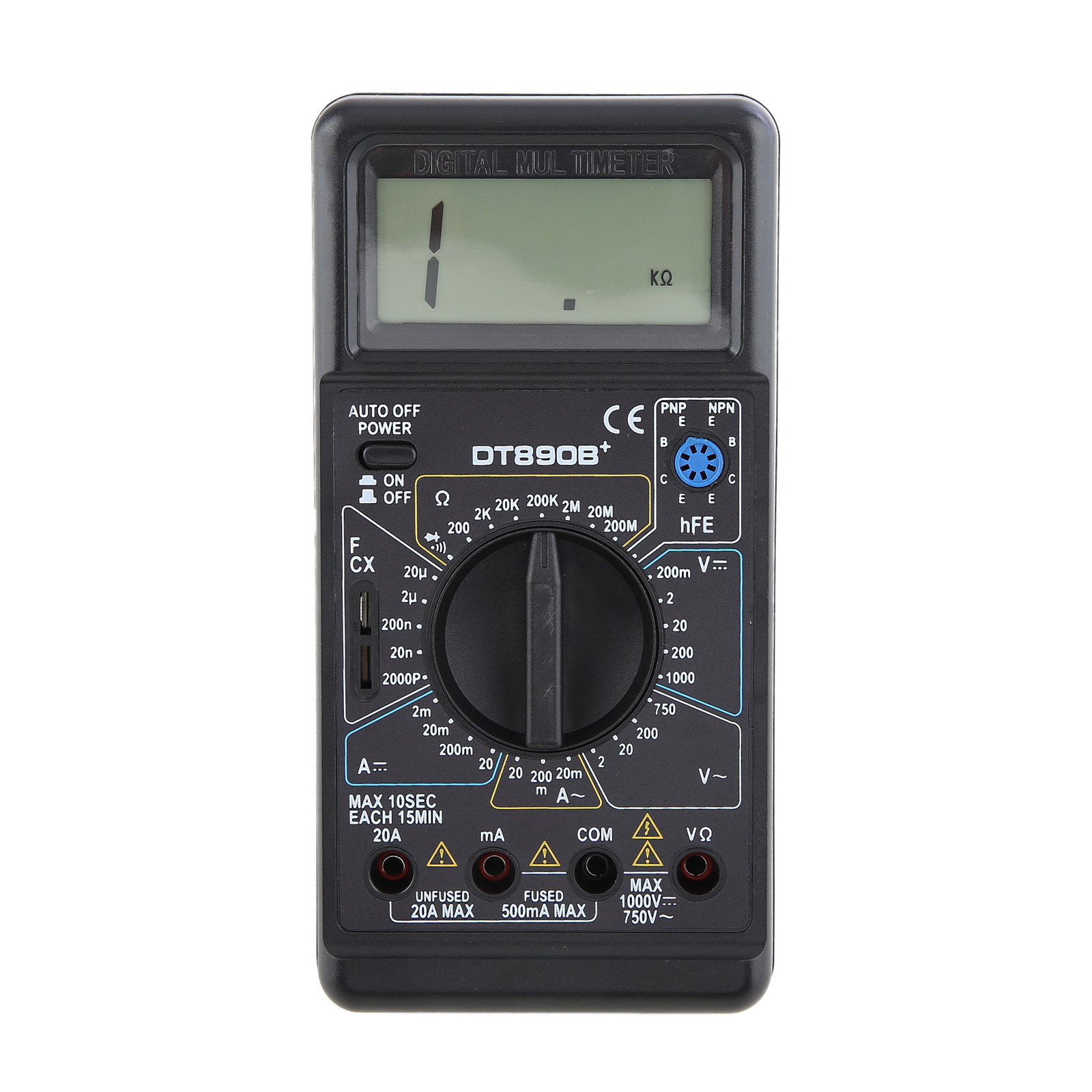 

Мультиметр TEK, DT890B+ цифровой