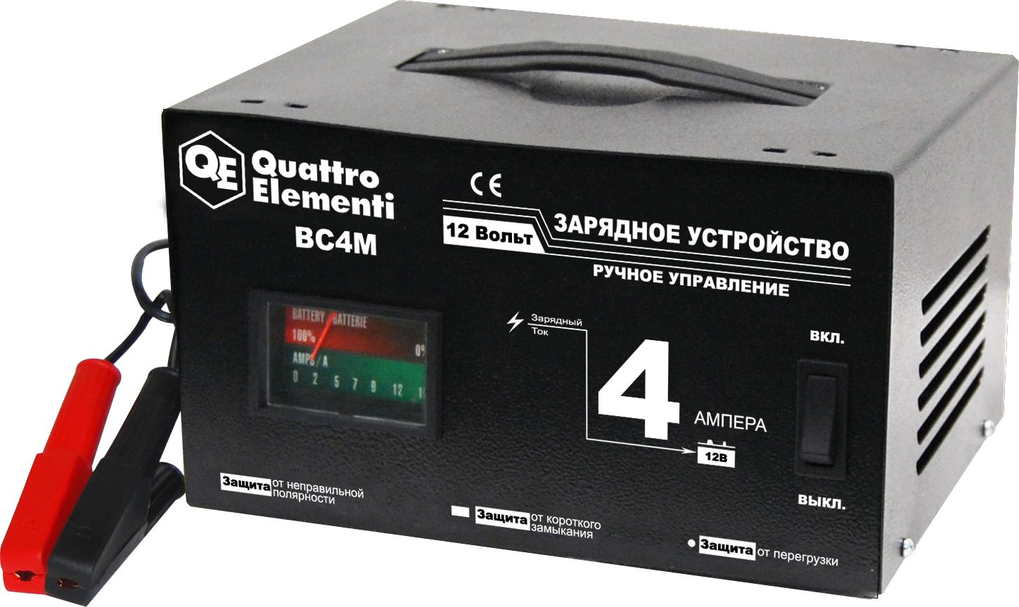 

Зарядное устройство QUATTRO ELEMENTI, 770-063 BC 4M