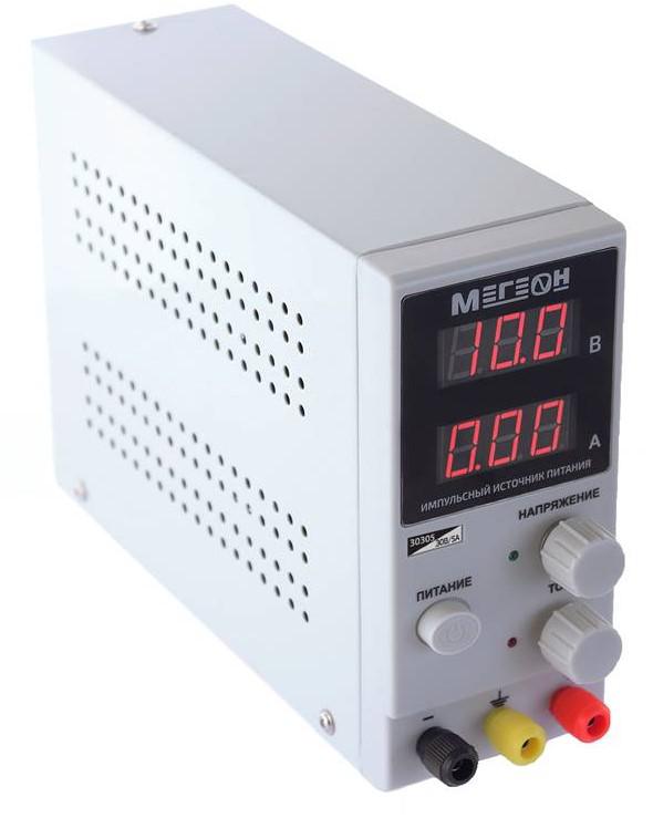 

Блок питания МЕГЕОН, 30305 –30в–5а