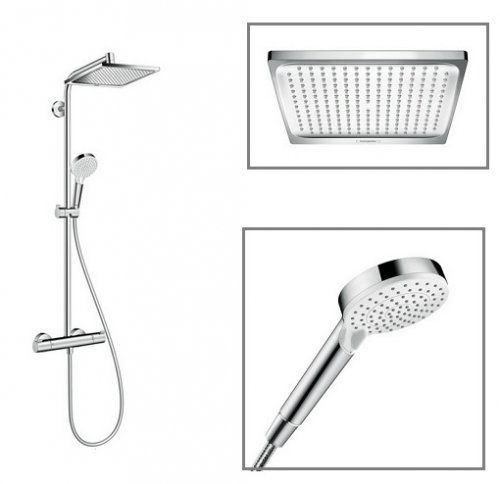 

Душевая система HANSGROHE, Crometta E Showerpipe 240 27271000