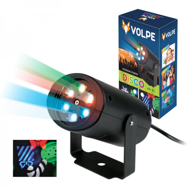 

Световая система VOLPE, ULI-Q306 4W/RGB BLACK XMAS