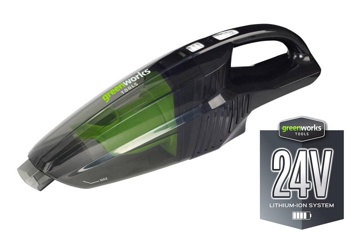 

Пылесос GREENWORKS, G24HV (4700007) БЕЗ АККУМ и ЗУ