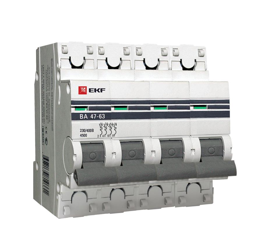 

Автомат EKF, mcb4763-4-25C-pro