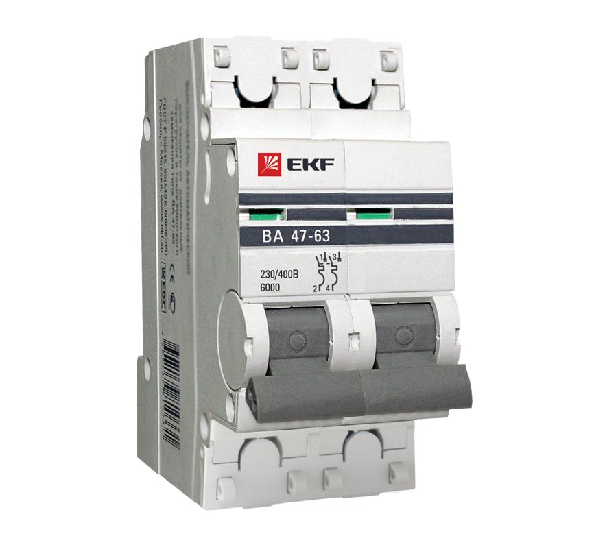

Автомат EKF, mcb4763-2-63D-pro