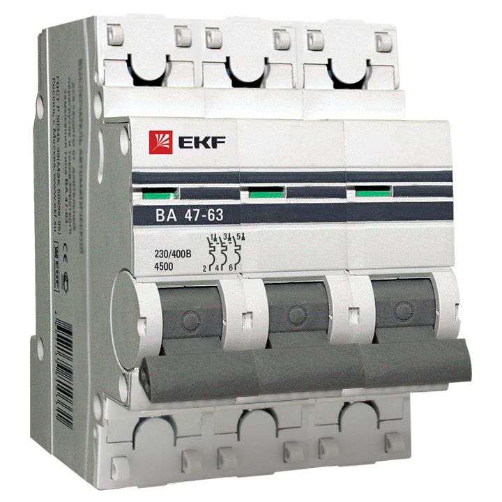 

Автомат EKF, mcb4763-3-16C-pro