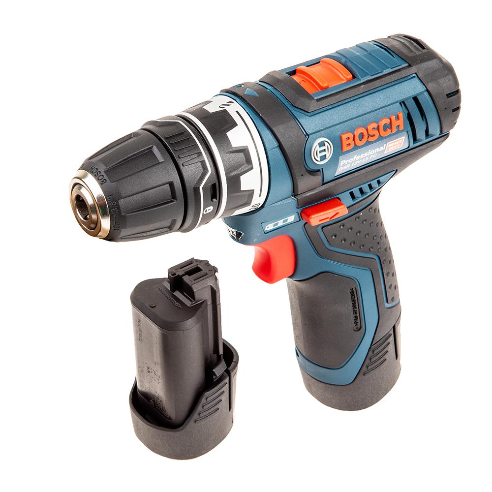 

Дрель аккумуляторная BOSCH, GSR 12V-15 FC (06019F6001)