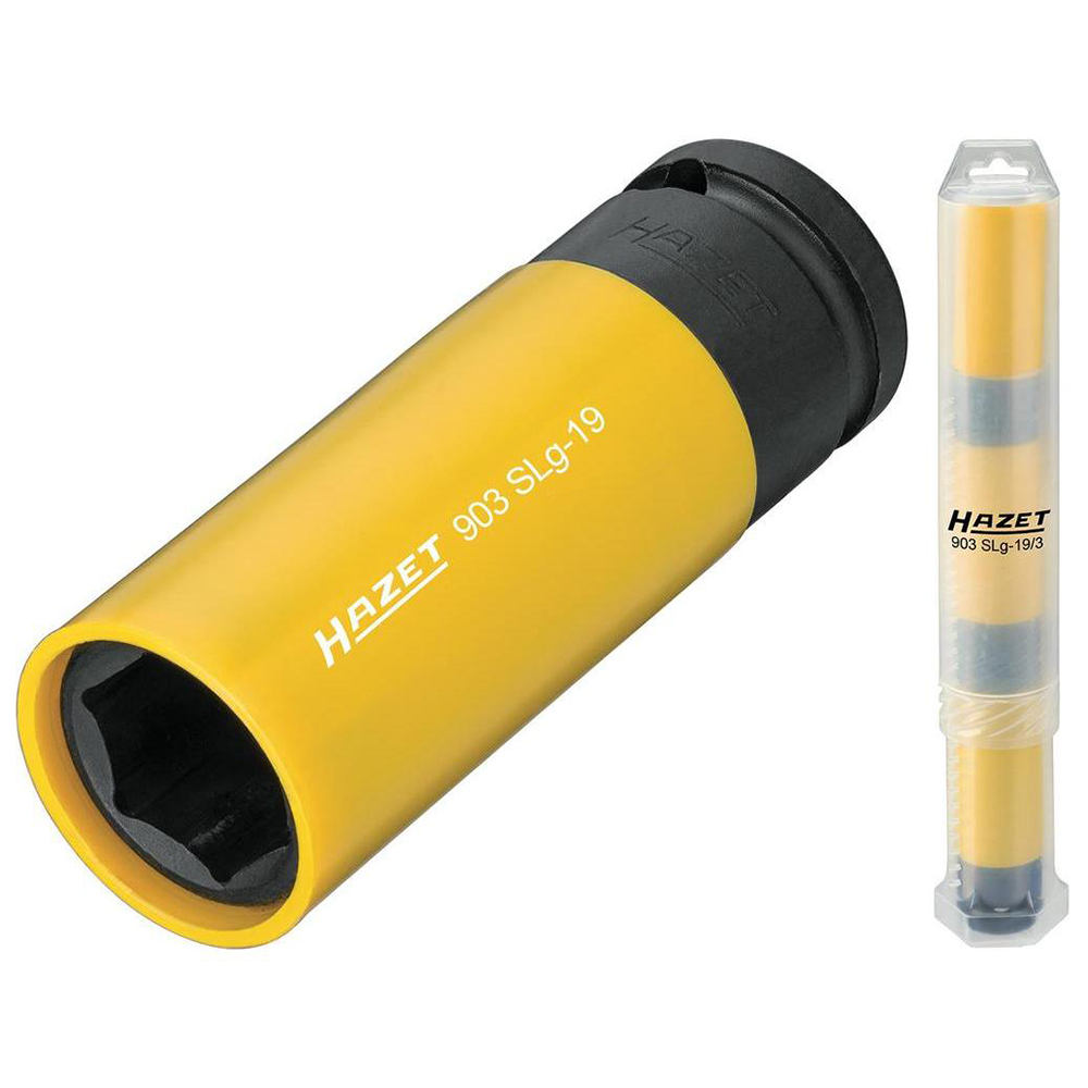 

Набор головок HAZET, размер 19мм, S 1/2'' (903SLG-19/3)