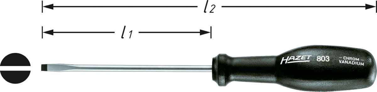 

Отвертка HAZET, Trinamic 803-80