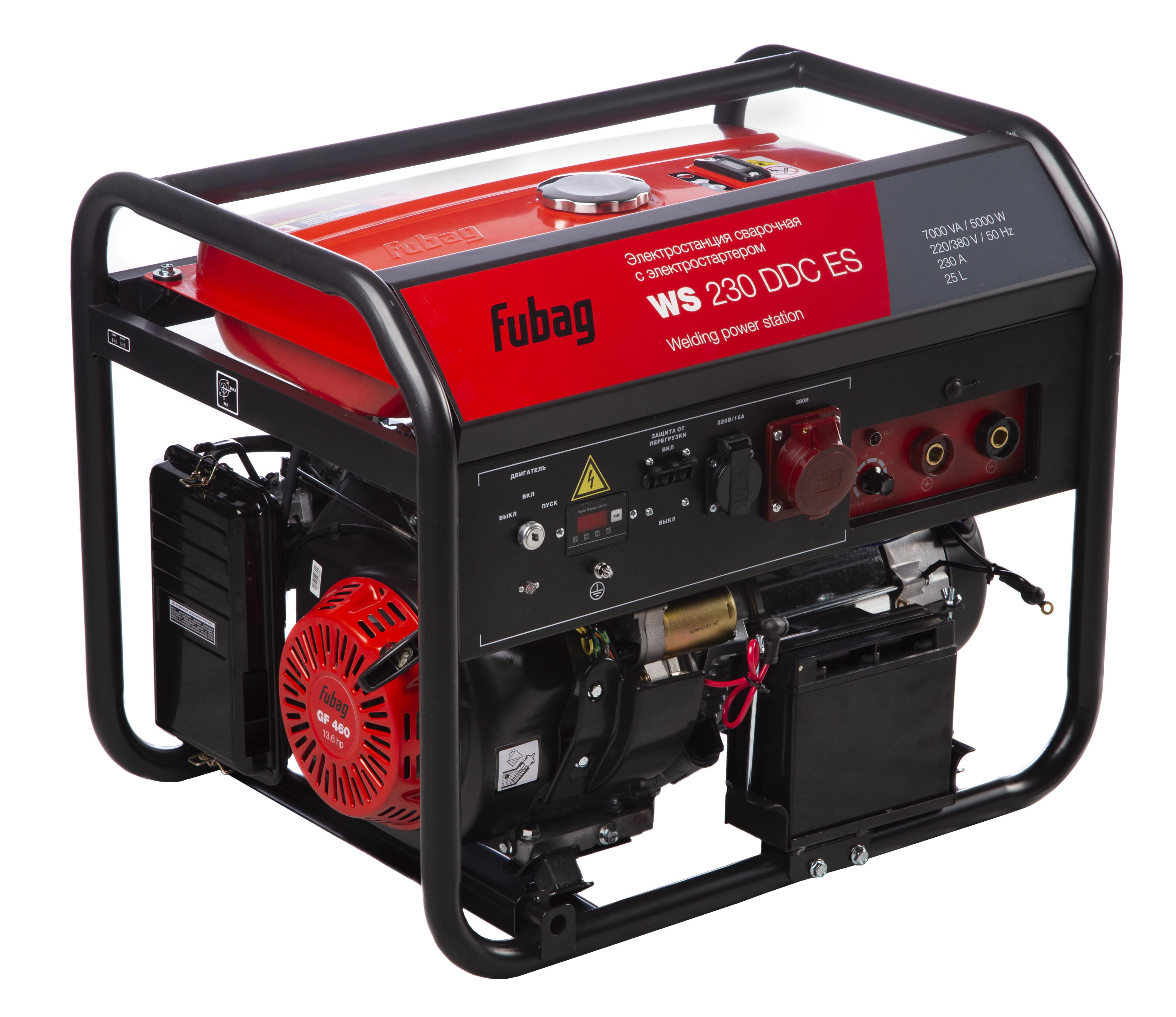

Бензиновый генератор FUBAG, WS 230 DDC ES