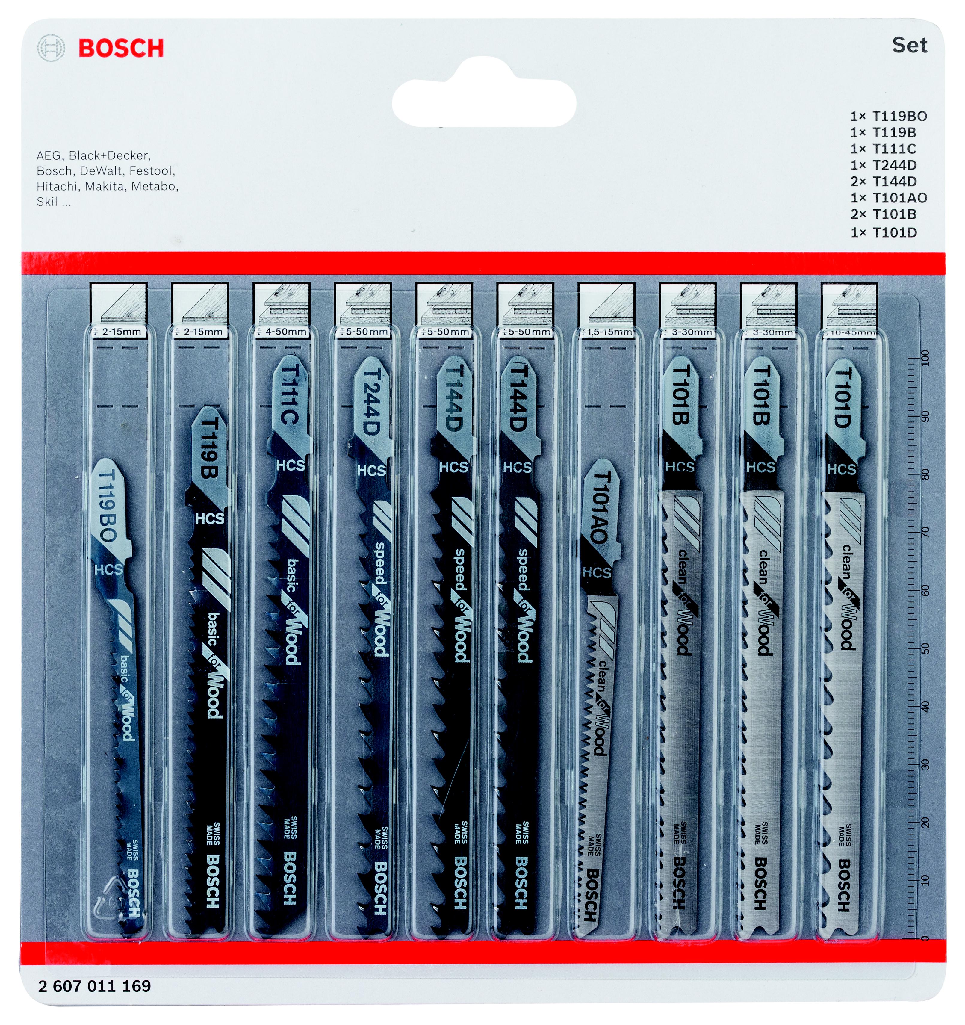 

Набор пилок BOSCH, 2607011169