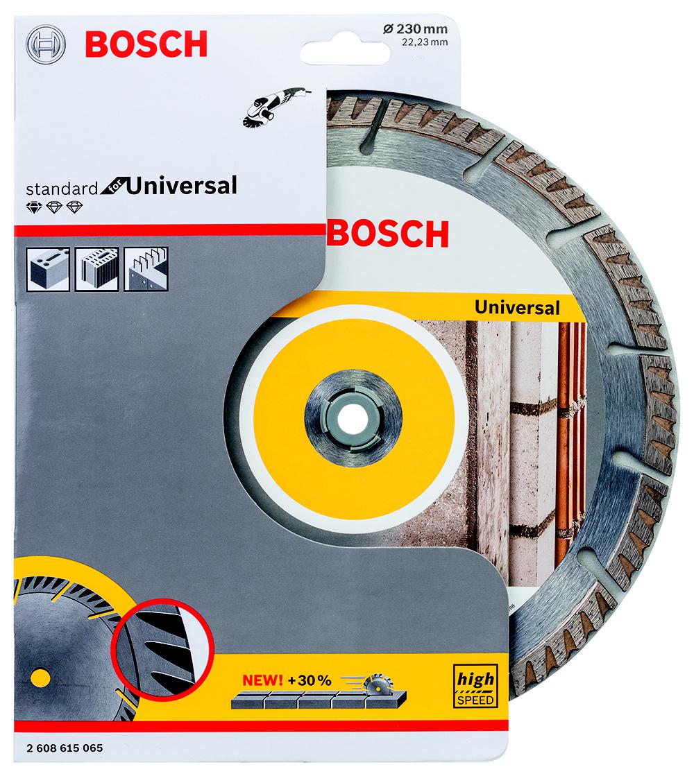 

Круг алмазный BOSCH, (2608615065) Ф230х22мм универсальный