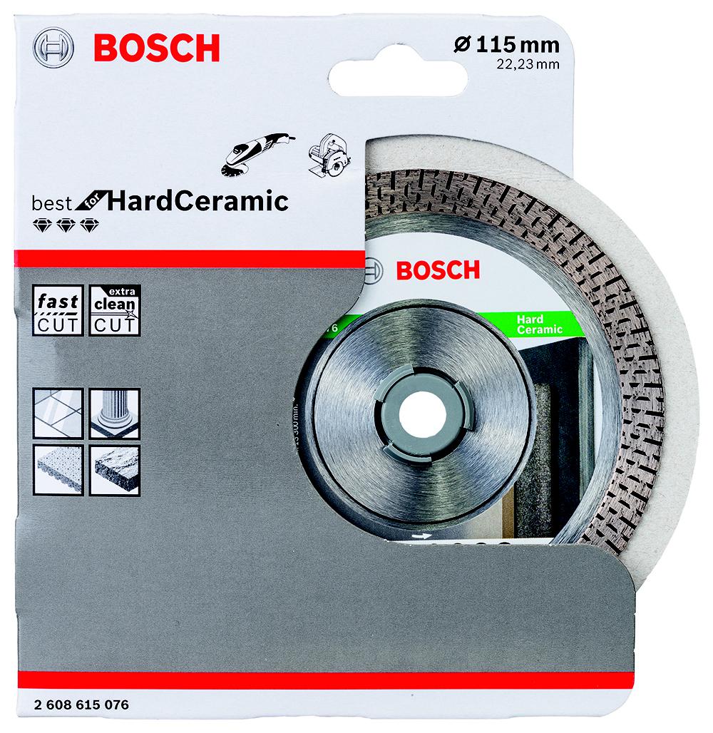

Круг алмазный BOSCH, (2608615076) Ф115х22мм по керамике