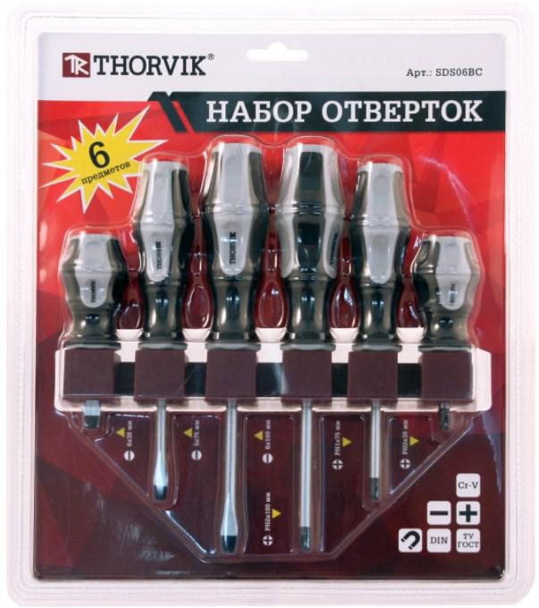 

Набор отверток THORVIK, SDS06BC