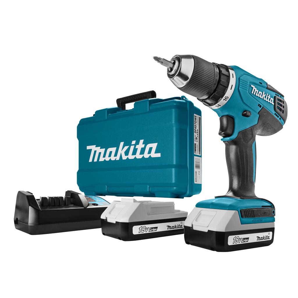 

Дрель-шуруповерт MAKITA, DF457DWE X8