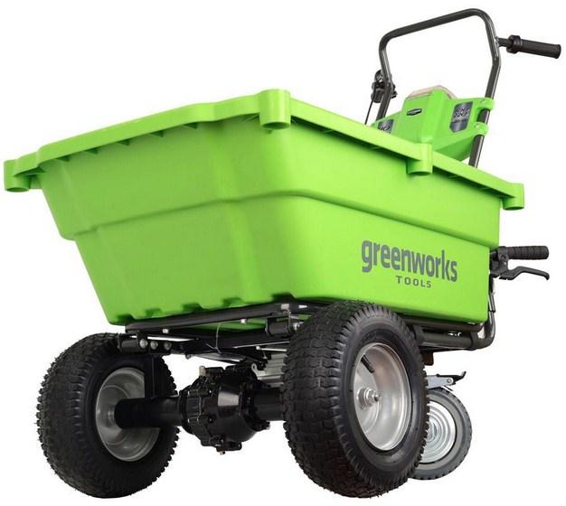 

Тележка GREENWORKS, G40GC (7400007) БЕЗ АККУМ и ЗУ