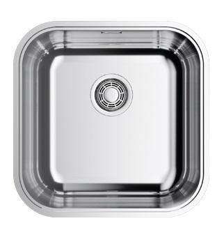 

Мойка кухонная OMOIKIRI, Сталь матовая, Omi 44-U/IF-IN Quadro 4993494