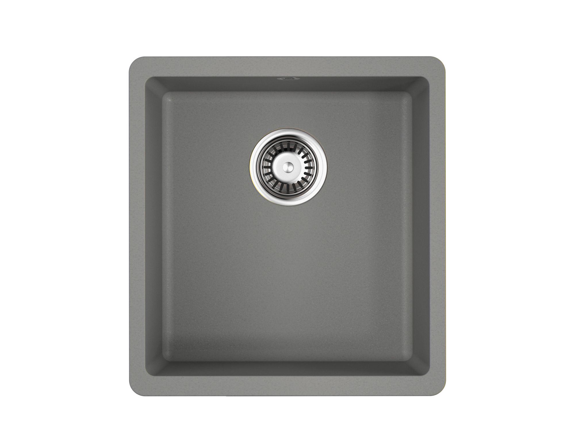 

Мойка кухонная OMOIKIRI, Серый, Kata 40-U-GR 4993397