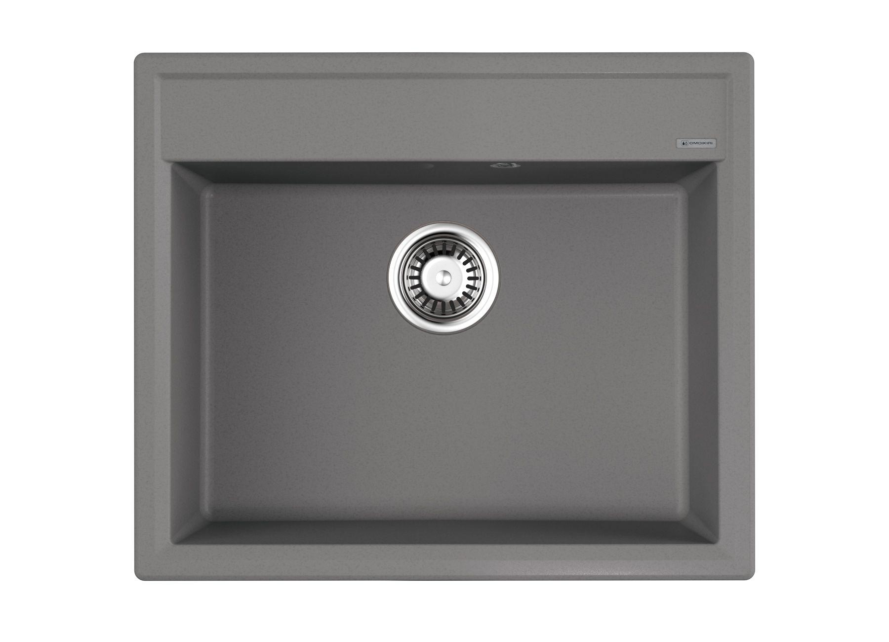 

Мойка кухонная OMOIKIRI, Серый, Daisen 60-GR 4993620